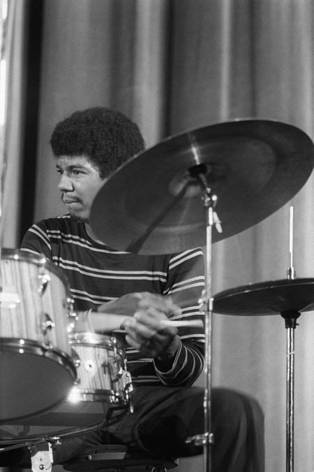 US jazz drummer and composer Jack DeJohnette