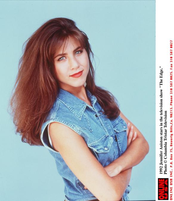 1992 Jennifer Aniston Stars In The Television Show "The Edge."