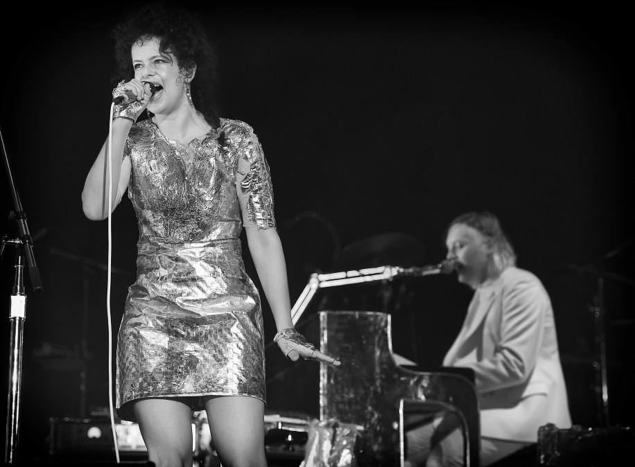 Régine Chassagne and Win Butler of Arcade Fire 