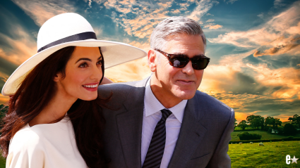 George and Amal Clooney Make Rare Public Appearance With Their Twins in New Family Photos