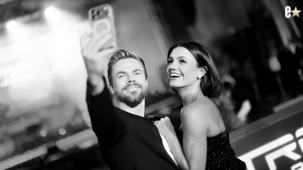Derek Hough & Hayley Erbert Radiate Love During Adorable Baby Bump Moment: PHOTOS