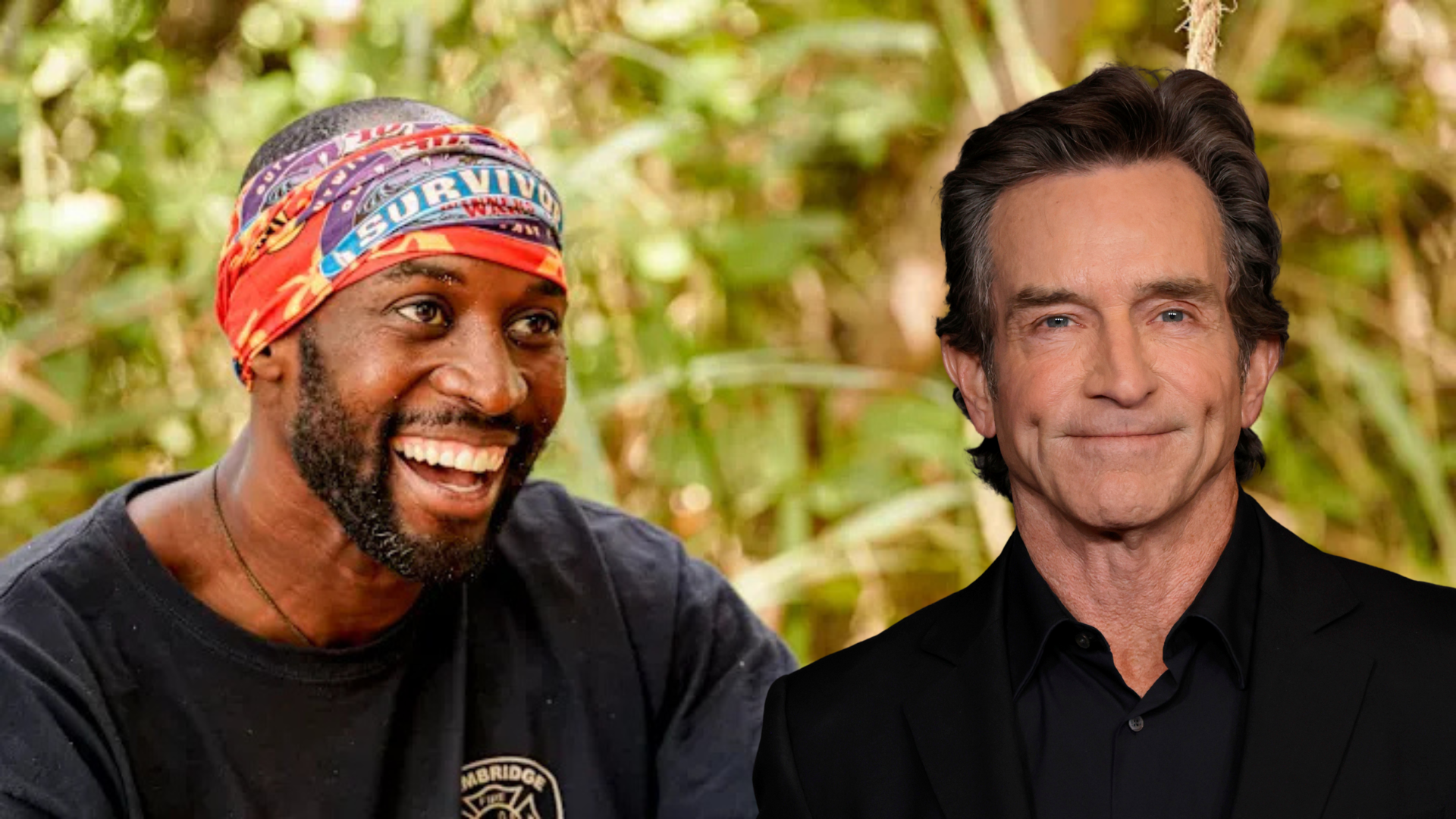 Jeremy Collins and Jeff Probst