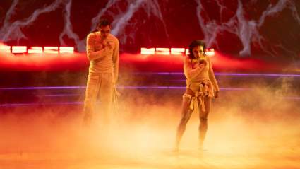 WATCH: Jordan Chiles & Ezra Sosa’s Week 7 Halloween Night Performance on DWTS