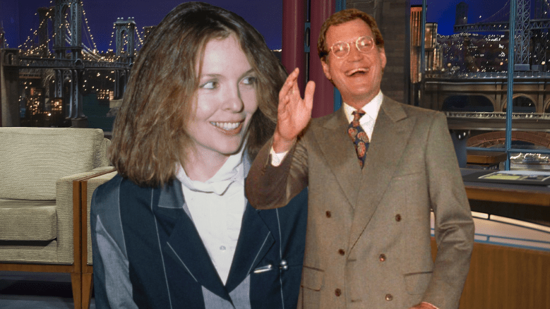 diane keaton David letterman