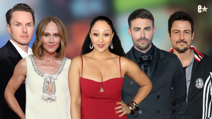 Hallmark Channel stars Paul Campbell, Nikki DeLoach, Tamera Mowry-Housley, Jonathan Bennett, and Tyler Hynes