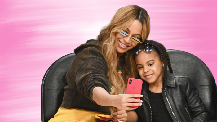 Beyonce rare photo of Blue Ivy