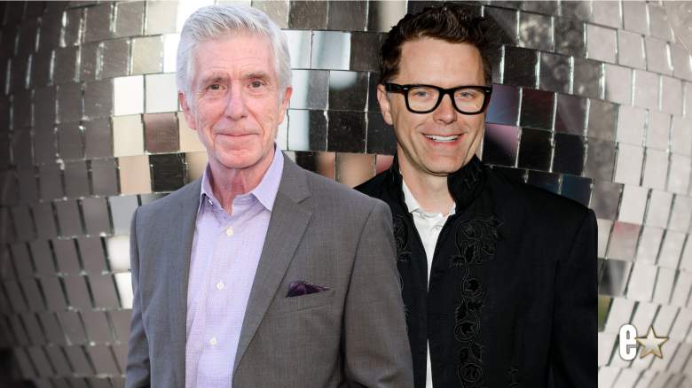 Bobby Bones and Tom Bergeron pose for photos