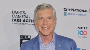 Tom Bergeron attends MPTF's "Lights, Camera, Take Action!" Telethon at Sunset Bronson Studios on December 08, 2024 in Los Angeles, California