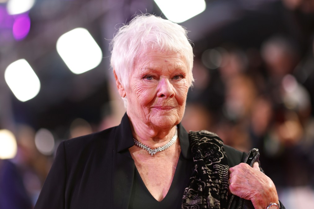 Dame Judi Dench attends the "Allelujah" European Premiere during the 66th BFI London Film Festival 