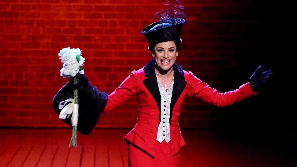 Lea Michele in "Funny Girl."