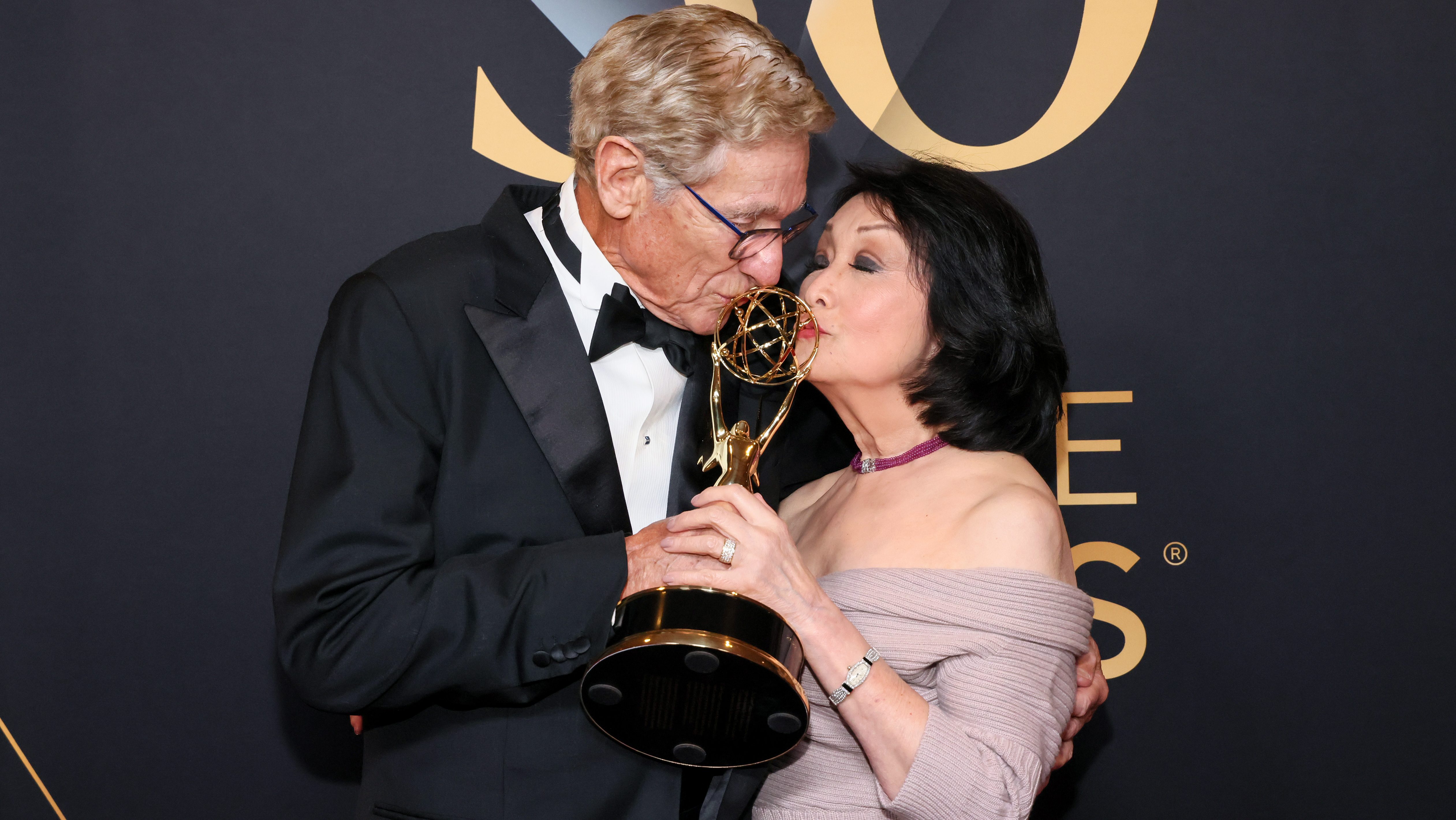Maury Povich and Connie Chung