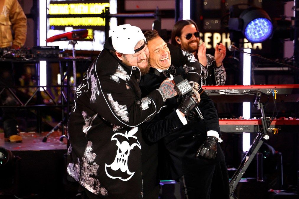 Ryan Seacrest and Jelly Roll