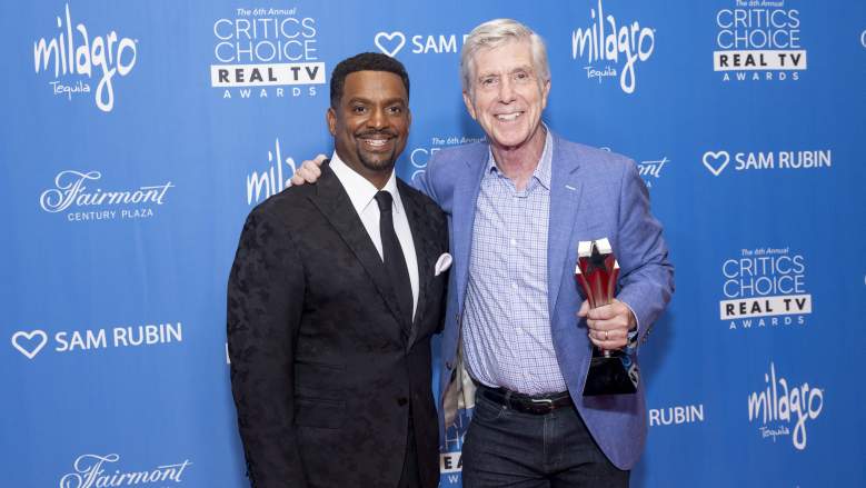 Alfonso Ribeiro and Tom Bergeron.