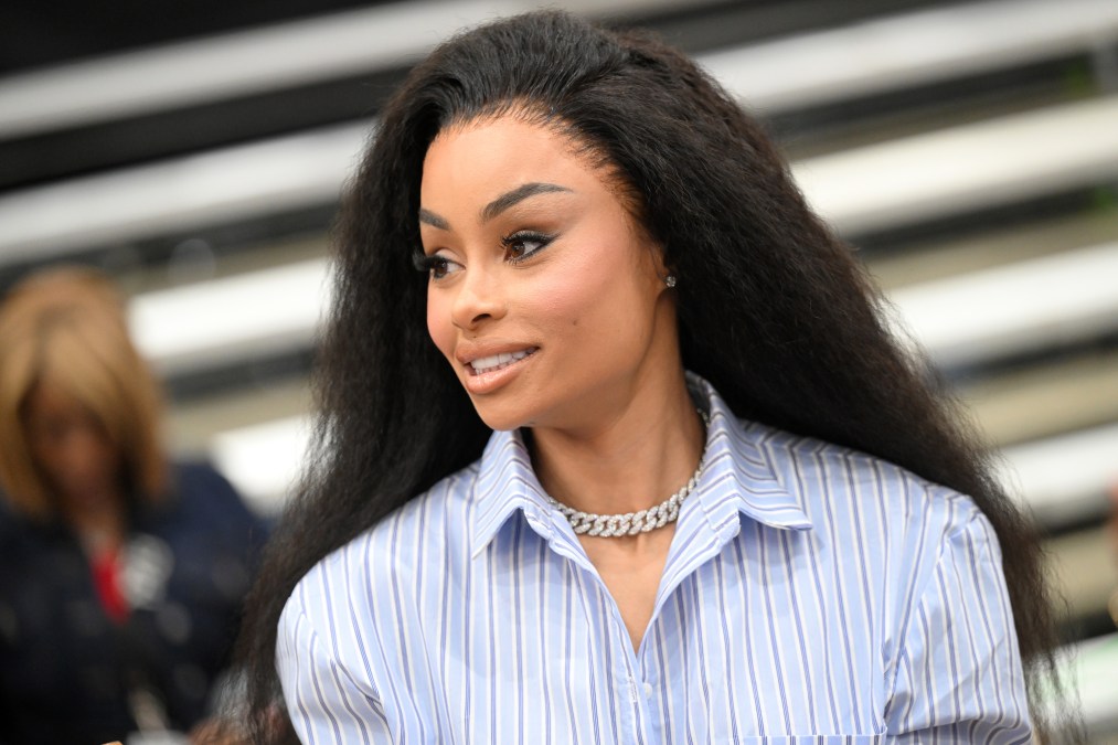 Blac Chyna smiling