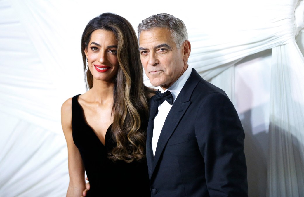 Amal Clooney and George Clooney