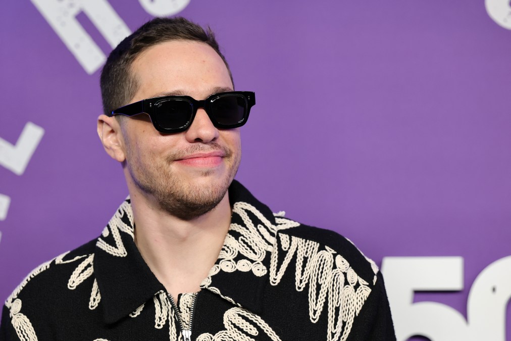 Pete Davidson attends SNL50: The Homecoming Concert 