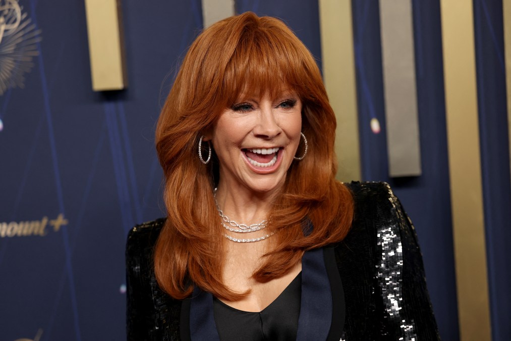 US actress Reba McEntire