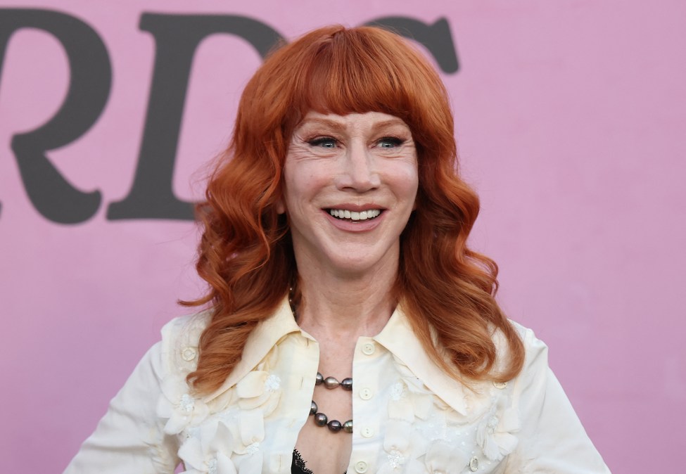 US actress Kathy Griffin 