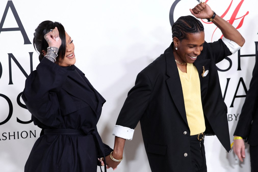 Rihanna & A$AP Rocky at CFDA Awards 2025
