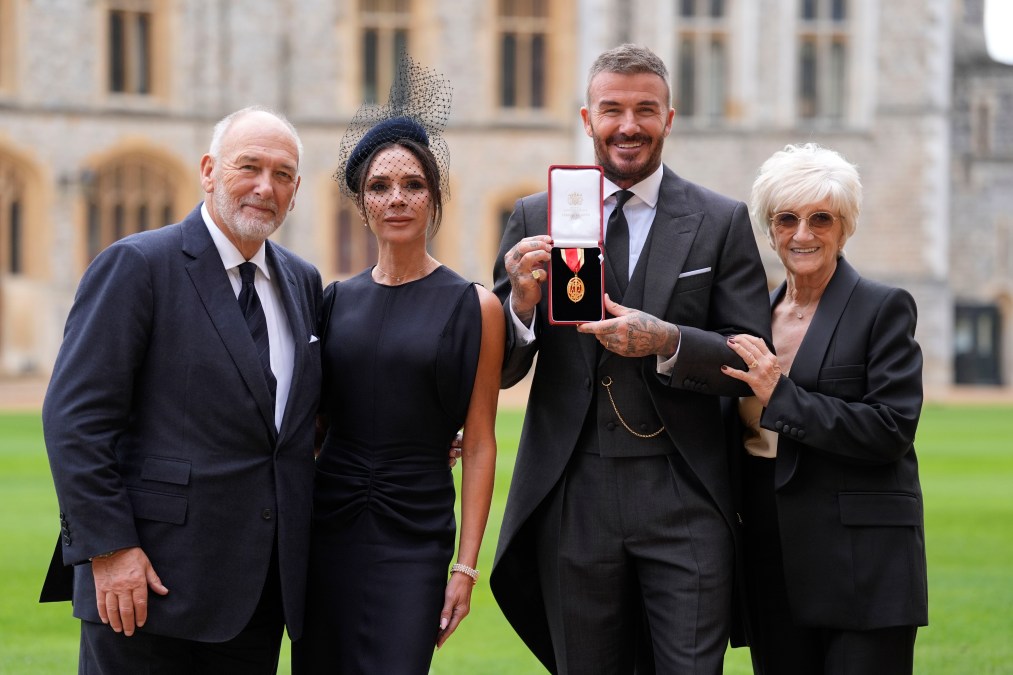 Sir David Beckham Honored as a True British Icon