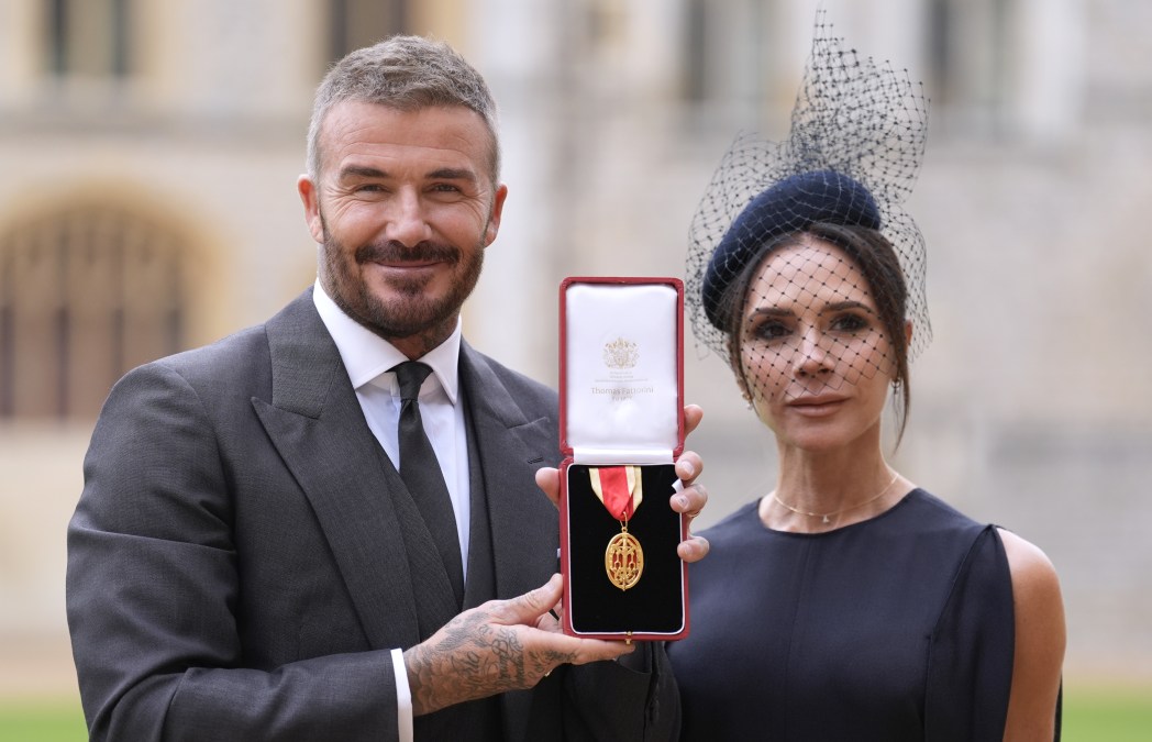 Sir David Beckham Honored as a True British Icon