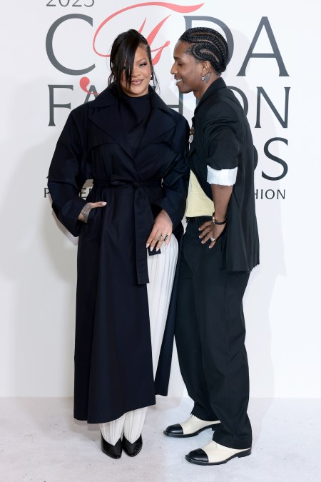 Rihanna and A$AP Rocky 2025 CFDA
