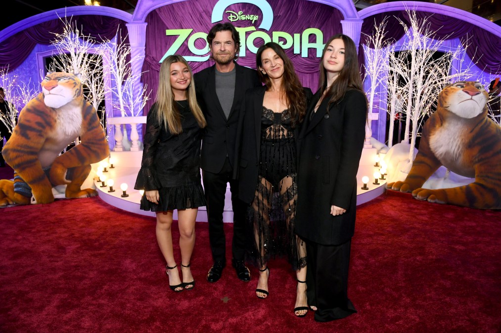 Jason Bateman and family attend the World Premiere Of Zootopia 2 