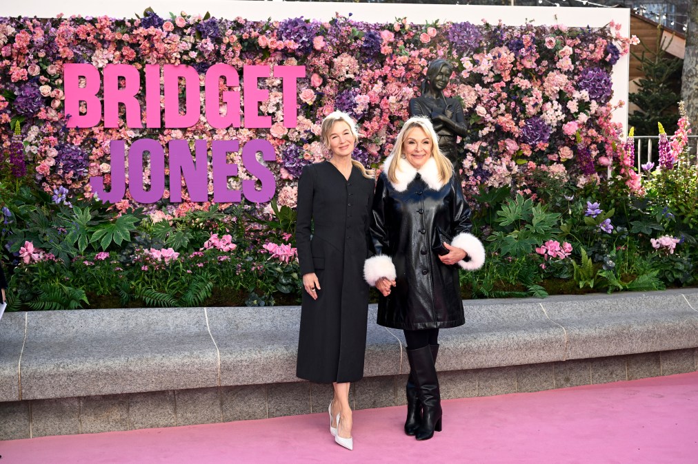 Renée Zellweger and Helen Fielding.