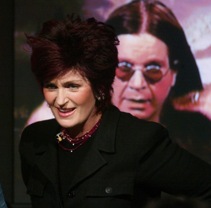 Sharon Osbourne during a press conference