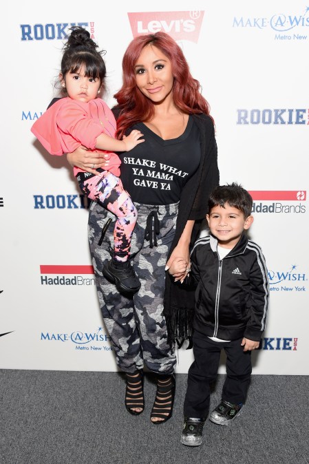 Nicole Polizzi and kids