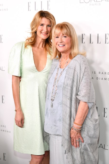 Laura Dern and Diane Ladd pose for a photo
