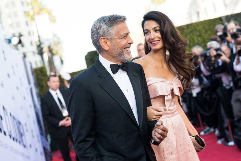 George Clooney and Amal Clooney