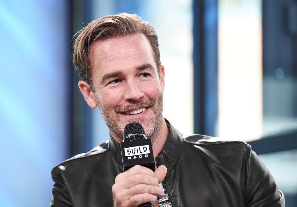 Actor James Van Der Beek