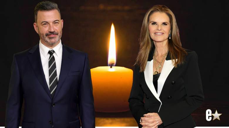 Maria Shriver and Jimmy Kimmel