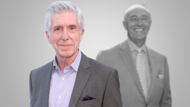 Tom Bergeron and Len Goodman