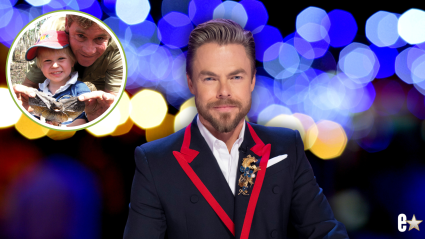 Derek Hough Fights Through Tears to Honor the Late Steve Irwin