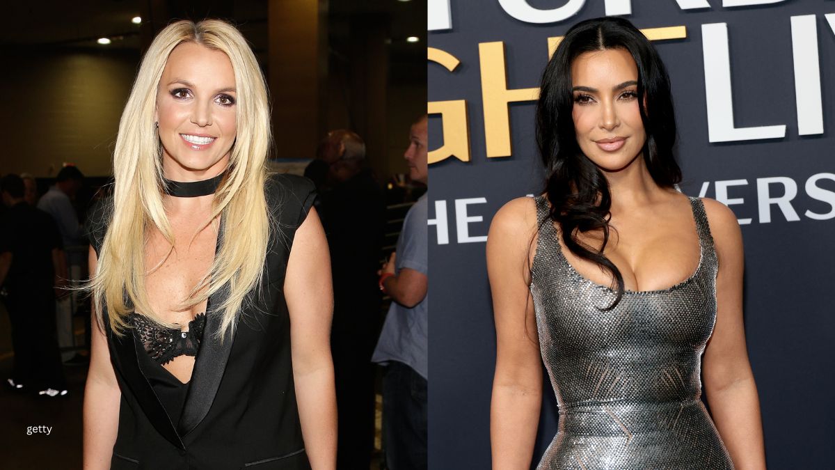 Britney Spears and Kim Kardashian