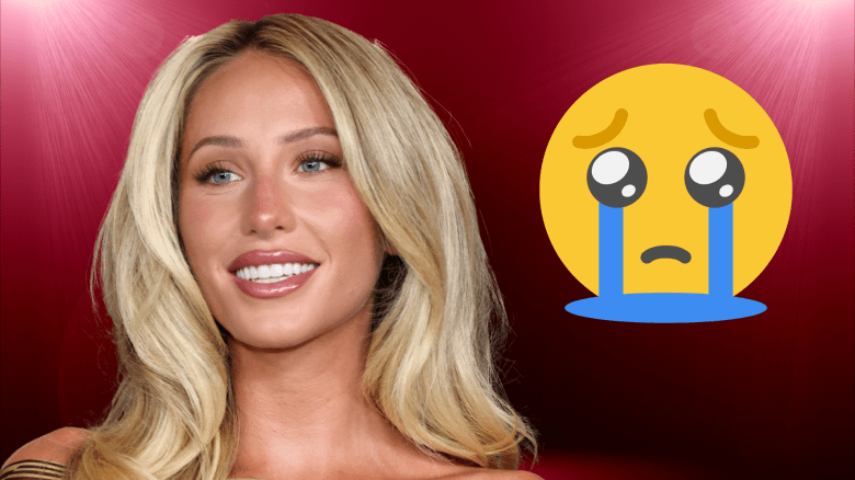 Alix Earle "DWTS" new TikTok crying video