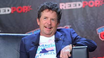 Michael J. Fox Makes Rare Appearance With Entire Family