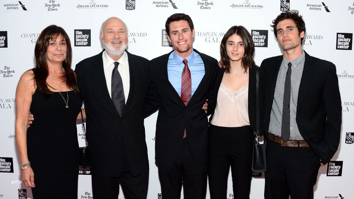 Rob Reiner and his family