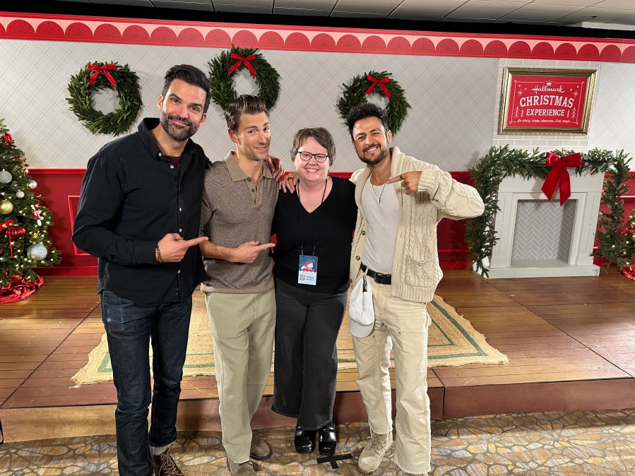 Hallmark Channel stars with Liv Lane