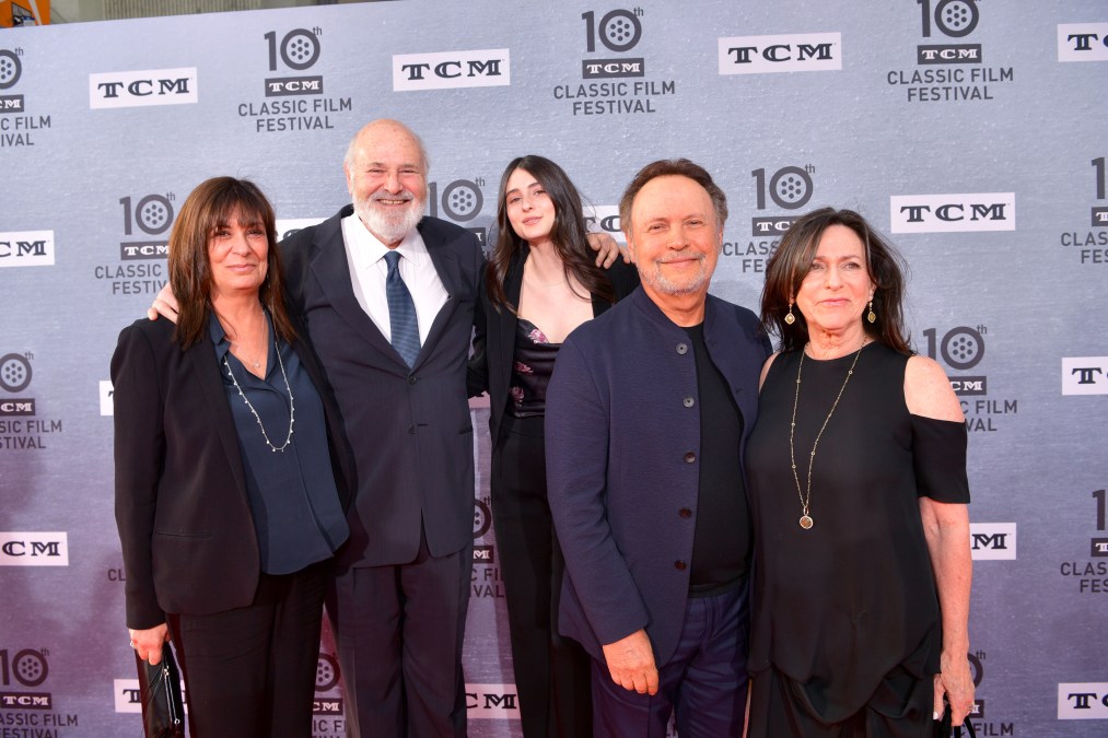 Rob Reiner with his wife Michele Singer and daughter Romy