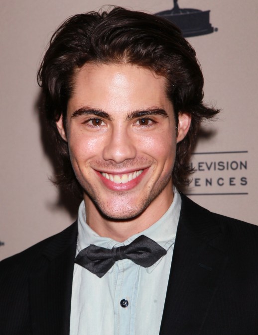 Actor Francisco San Martin smiling at an event