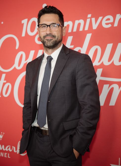 David O'Donnell arrives at the Los Angeles special screening of Hallmark Channel's "A Christmas Love Story"