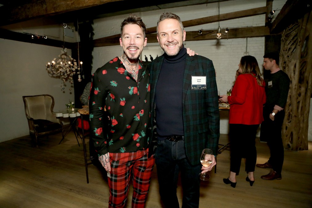 David Bromstad and Loren Ruch