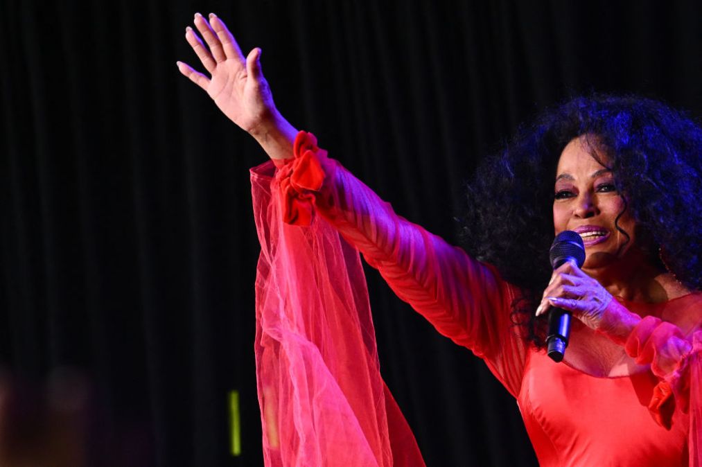 Diana Ross performs at the closing reception of the Milken Institute Global Conference