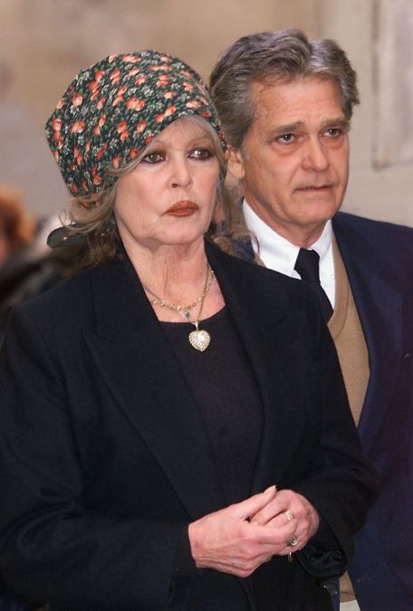 Brigitte Bardot and husband Bernard d'Ormale