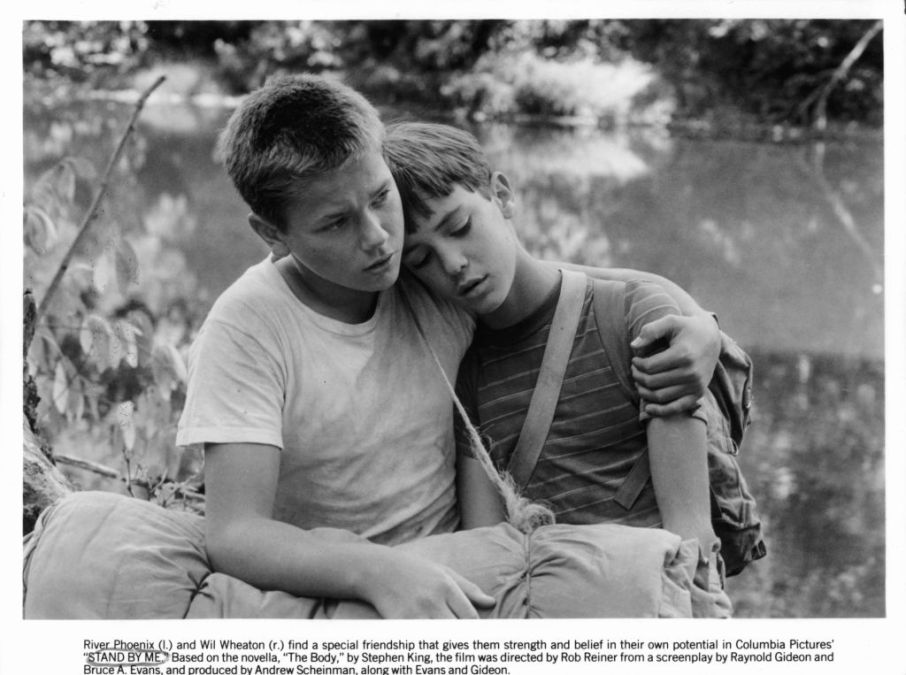 River Phoenix And Wil Wheaton In 'Stand By Me'