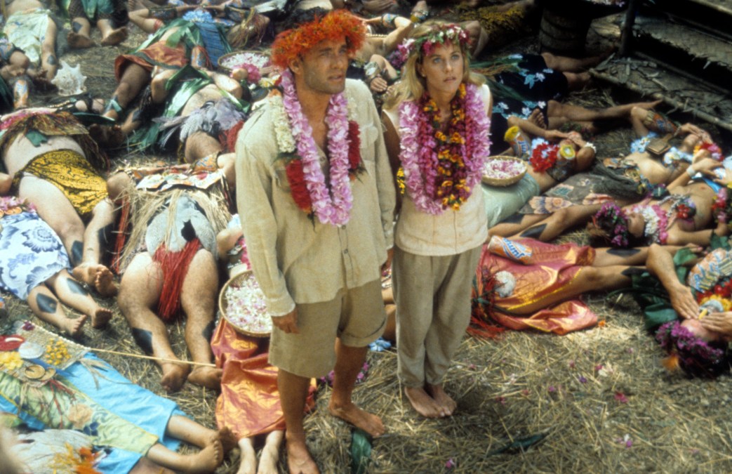 Tom Hanks And Meg Ryan In 'Joe Versus The Volcano'