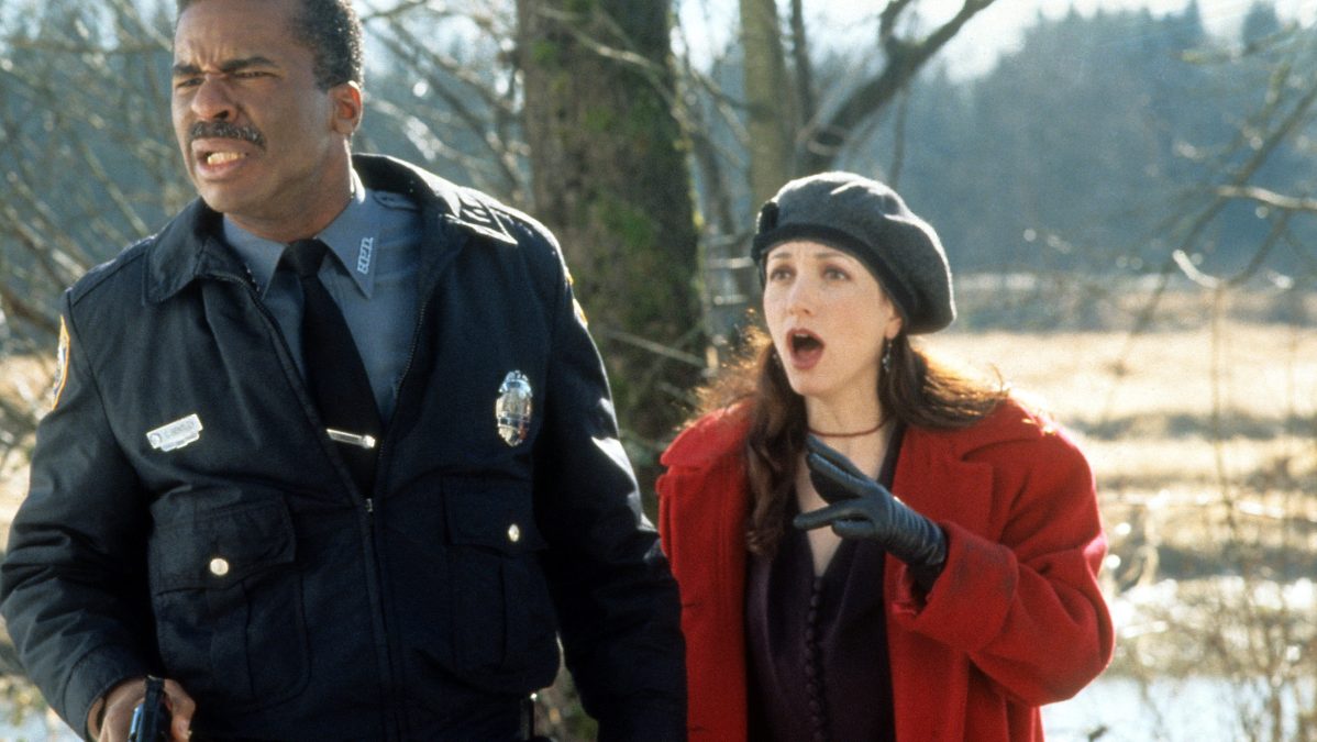 David Alan Grier And Bebe Neuwirth In "Jumanji" (1995).